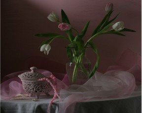 Картинка ира быкова цветы тюльпаны