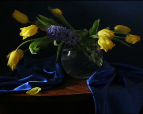 Картинка ира быкова цветы тюльпаны