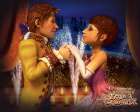 Картинка правдивая история кота сапогах мультфильмы la v& 233 ritable histoire du chat bott&