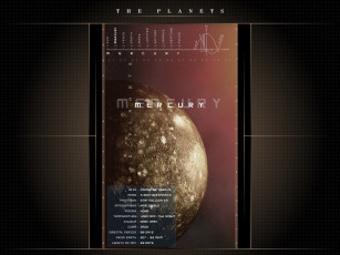 обоя космос, меркурий