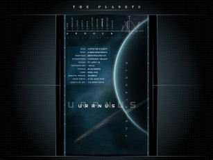 обоя космос, уран