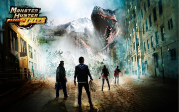 Картинка monster hunter freedom unite видео игры