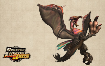 обоя monster, hunter, freedom, unite, видео, игры