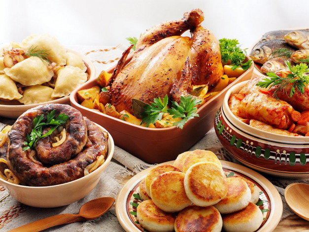 Обои картинки фото еда, мясные, блюда