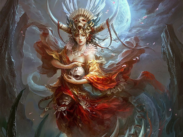 Обои картинки фото фэнтези, девушки