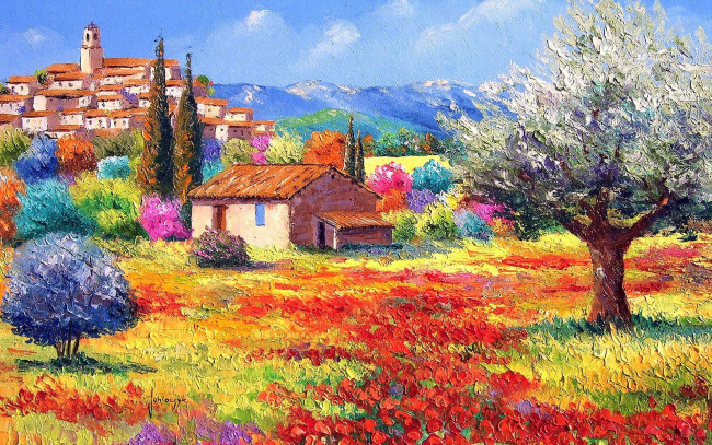 Обои картинки фото jean, marc, janiaczyk, рисованные