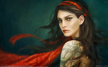 Картинка фэнтези девушки