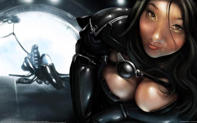 Обои картинки фото фэнтези, девушки