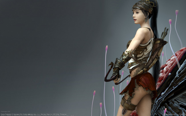 Обои картинки фото фэнтези, девушки