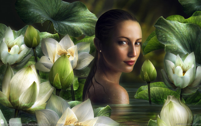 Обои картинки фото фэнтези, девушки