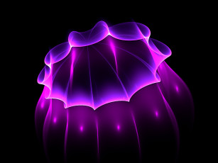 Картинка 3д графика fractal фракталы форма цвет абстракция узор