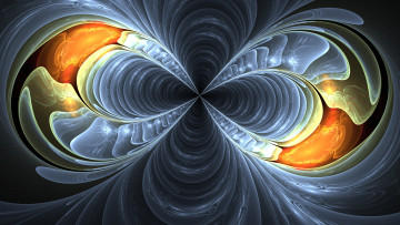 Картинка 3д графика fractal фракталы абстракция узор