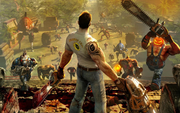 Картинка serious sam bfe видео игры монстры