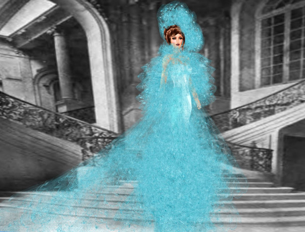 Обои картинки фото 3д, графика, people, люди, бальное, платье