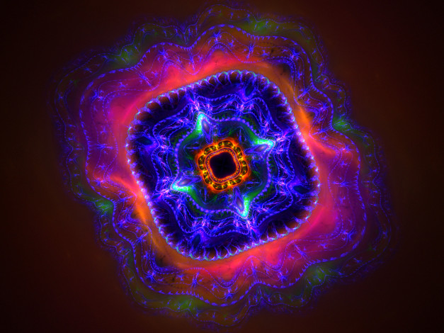 Обои картинки фото 3д, графика, fractal, фракталы, абстракция, узор
