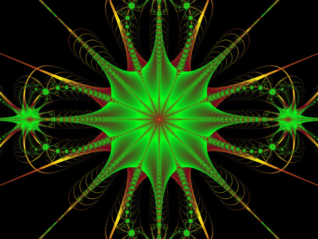 Обои картинки фото 3д, графика, fractal, фракталы, абстракция, узор, форма, цвет