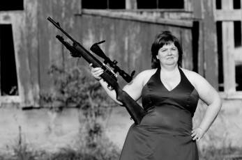 Картинка -Unsort+Девушки+с+оружием девушки unsort оружием винтовка