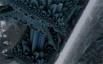 Картинка 3д+графика фракталы+ fractal цвета фон узор