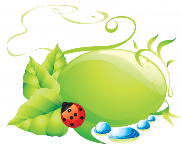 Обои картинки фото векторная графика, животные, насекомое, цветы, листочки