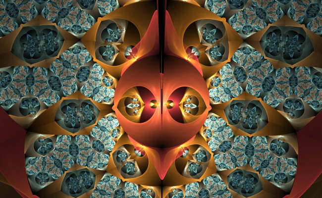 Обои картинки фото 3д графика, фракталы , fractal, цвета, фон, узор