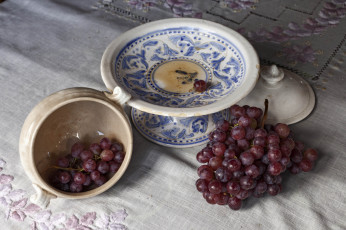 Картинка еда виноград ягоды