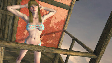 Картинка 3д+графика люди+ people фон взгляд девушка