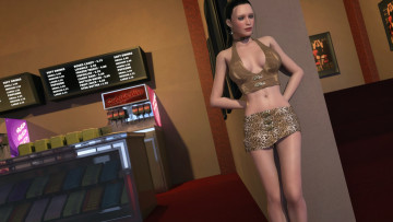 Картинка 3д+графика люди+ people фон взгляд девушка