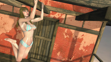 Картинка 3д+графика люди+ people взгляд фон девушка