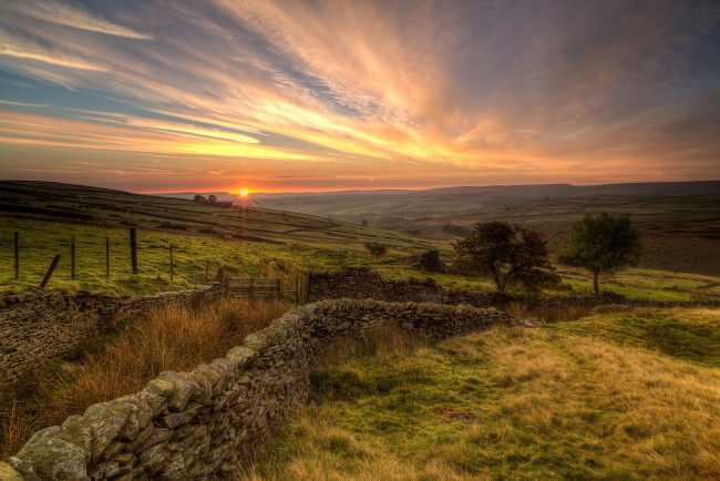 Обои картинки фото природа, восходы, закаты, рассвет