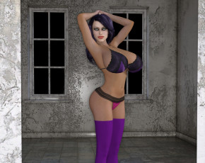 Картинка 3д+графика люди+ people фон взгляд девушка