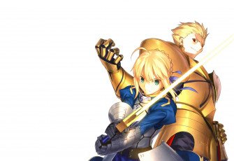 Картинка аниме fate zero сейбер арчер