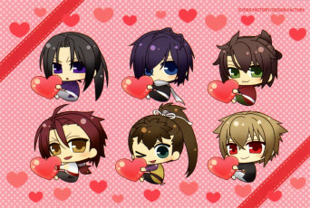 Картинка аниме hakuouki shinsengumi kitan