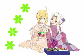 Картинка аниме fate zero девушки