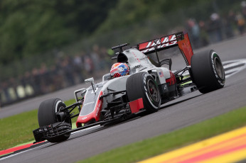 обоя спорт, формула 1, 2016г, haas, vf-16, скорость, гонки