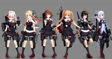Картинка аниме kantai+collection kantai collection