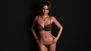 Картинка 3д+графика люди+ people фон взгляд девушка