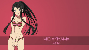 Картинка аниме k-on фон девушка взгляд