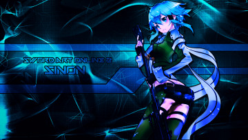 Картинка аниме sword+art+online фон девушка взгляд