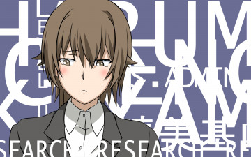 Картинка аниме toaru+majutsu+no+index фон девушка взгляд