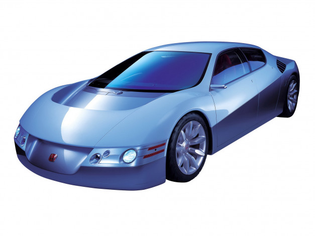 Обои картинки фото honda dualnote concept 2001, автомобили, honda, concept, dualnote, 2001