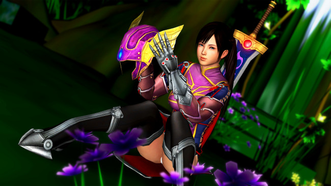 Обои картинки фото 3д графика, фантазия , fantasy, фон, взгляд, девушка