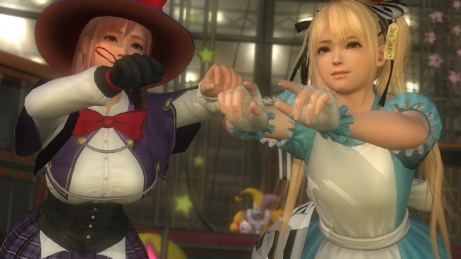 Обои картинки фото 3д графика, фантазия , fantasy, фон, взгляд, поза, девушки