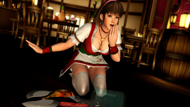 Обои картинки фото 3д графика, люди , people, фон, взгляд, девушка