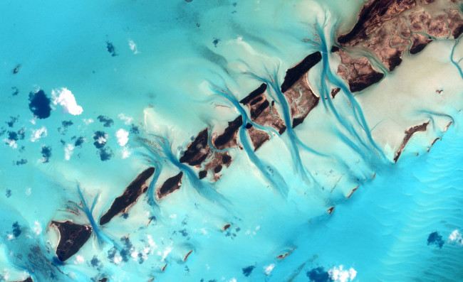 Обои картинки фото багамские острова, природа, моря, океаны, панорама, проливы, море, багамы