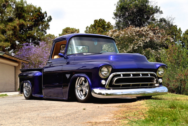 Обои картинки фото автомобили, custom pick-up, chevrolet
