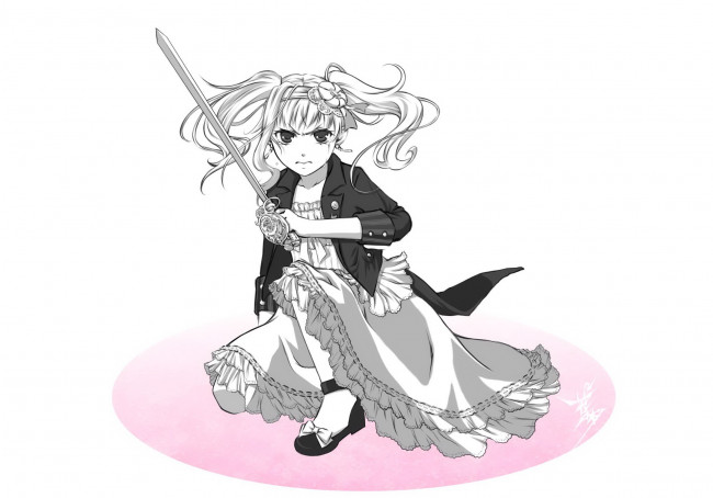 Обои картинки фото аниме, kuroshitsuji, elizabeth, ethel