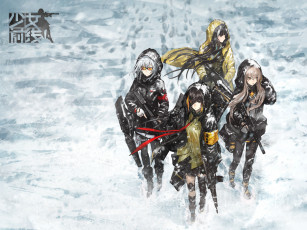 Картинка аниме girls+frontline девушки