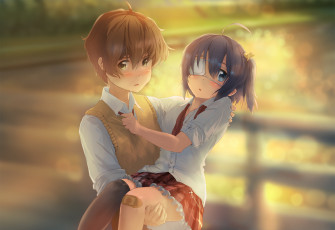 Картинка аниме chuunibyou+demo+koi+ga+shitai чудачество любви не помеха