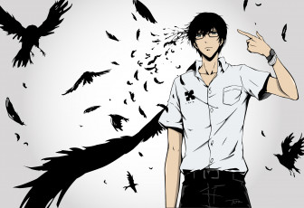 обоя аниме, zankyou no terror, эхо, террора