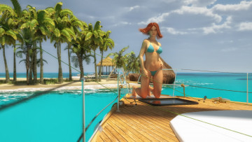 Картинка 3д+графика люди+ people фон взгляд девушка